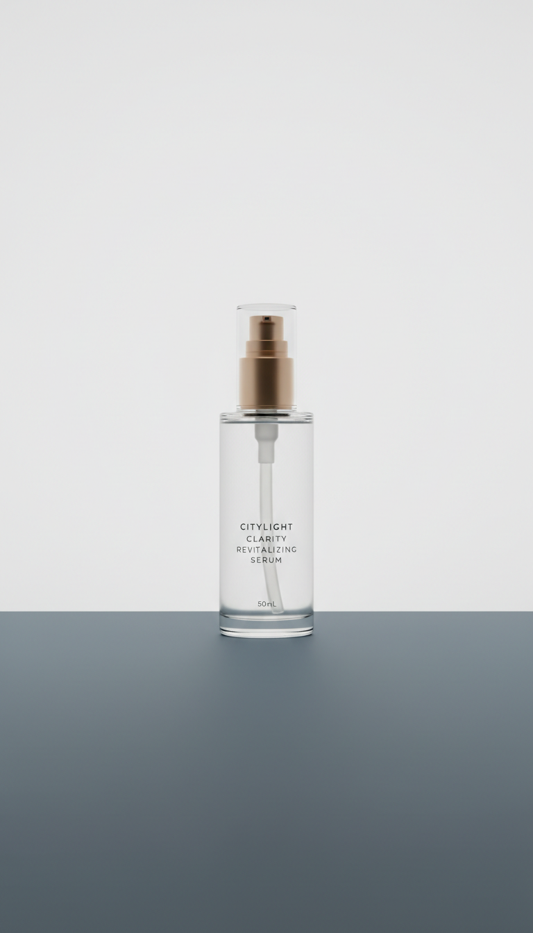 Revitalizing Serum Glass Pump